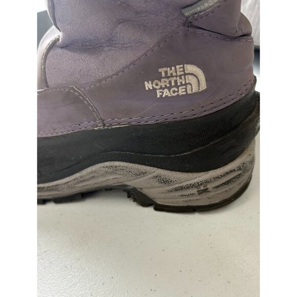 NORTH FACE WINTER BOOTS 400 GRAM Size US 4 Insulation Youth Girls Purple/Black - Picture 10 of 16